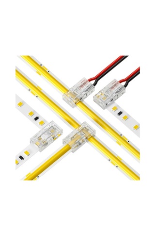 8mm Cob+smd Şerit+kablo T-l Bağlantı Konnektörü 5 Adet