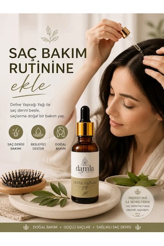 Biodamla Natural Defne Yaprağı Yağı 10 Ml