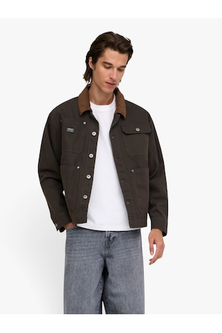 Only & Sons Onsrıcky Cotton Jacket Otw Ww Vd Erkek Siyah Mont - 22038706