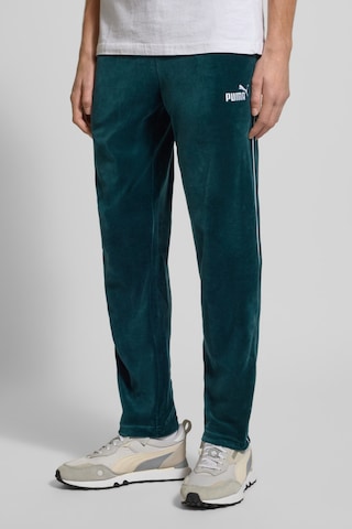 Puma Essentials Elevated Velour Erkek Pantolon Yeşil