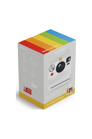 Polaroid Now+ Gen 3 + Renkli Film Bundle 8 Film
