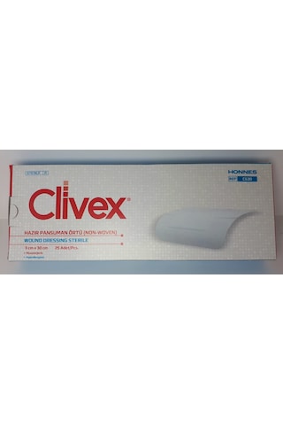 Hazır Pansuman Örtü Non-woven 9cmx30cm 25 Adet C630