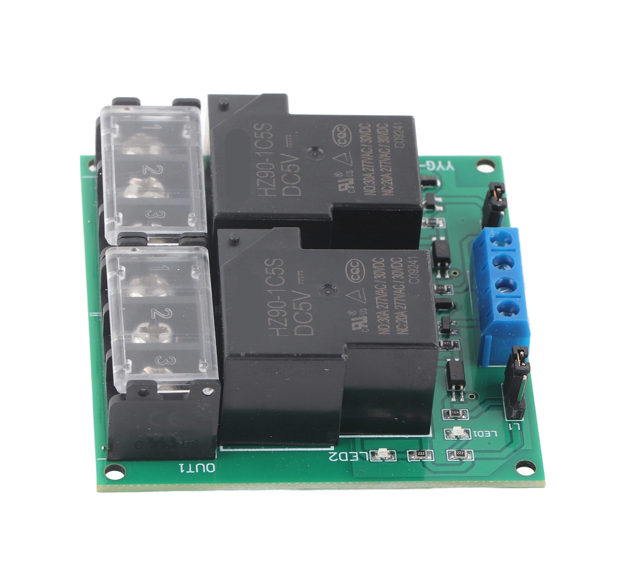 Tenfowee Yyg-3 İki Yollu Röle Modülü 30a Opto-izoleli Yüksek/düşük Seviye Tetikleyici 5v Dc Kararlı Performanslı