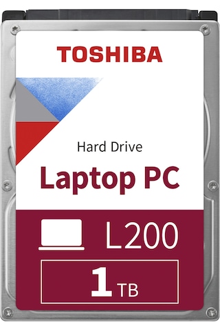 1tb Toshıba 2.5" L200 5400rpm 128mb Hdwl110uzsva