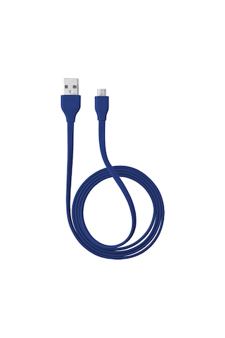 Trust 20136 Urban Flat Micro Usb 1 M Kablo Mavi