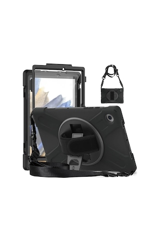 Lenovo Tab M10 Tb328fu Kılıf Amazing Tablet Kapak - Siyah Aklby-bsva58 Diğer