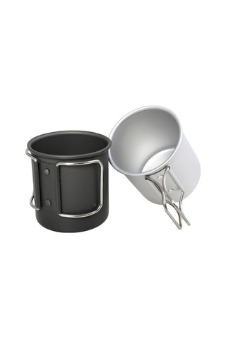 Prestigegoods Alüminyum Kamp Seyahat Kupası Cbtx Hk280 Taşınabilir Katlanır 300ml Kapasite Yüksek Kalite Altın