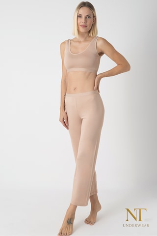 Nt Underwear Bambu İçlik Pantolon Astarı Bej - Ten