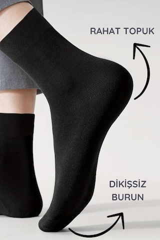 Kral Socks Premium Busines 3 Çift Kutulu Klasik Uzun Boy Mevsimlik Dikişsiz Erkek Bambu Soket Çorap Asorti