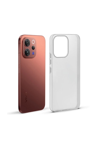 Microcase Vivo V70 5g İle Uyumlu Slim Serisi Soft Tpu Silikon Kılıf - Şeffaf Al3324 Siyah