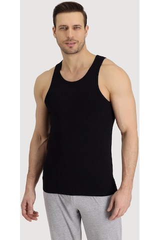 Kiğılı 2'Li Luxury Atlet & Boxer Seti Siyah