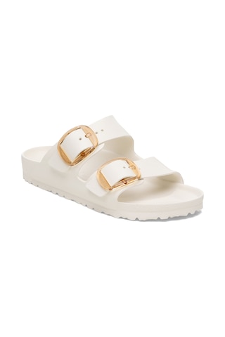 Terlik Kadın 1029651 Birkenstock Arızona Eva Bıg Buckle Eggshell Krem