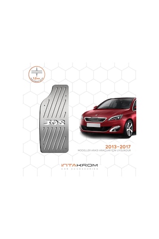 Peugeot 308 Krom Ayak Dinlendirme Pedalı 2013 - 2017