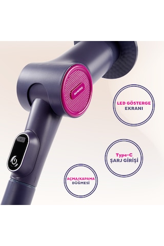 Kumtel 9in1 Şarjlı Çok Amaçlı Temizlik Fırçası Seti Hscr-01