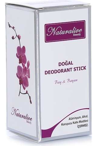 Naturalive Doğal Unisex Stick Deodorant 50 G