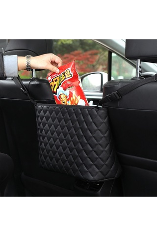 Yifomall Oto Arka Koltuk Deri Çantalarını Tutucu Arabalar Arası Depolama Ağı, Otomobil Çekmecesi, Lüks Model, 3-120 Adet Fiyat Seçeneği