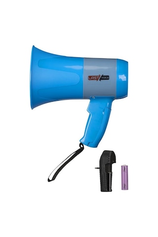 Lastvoice Mgf-50 Usb Şarjlı El Megafon 50 Watt Kayıt Usb Siren Şarj Aleti İçerisinde