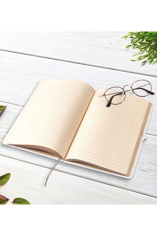 Bk Gift Bu Işıltılı Hayatı Ben Seçtim Tasarımlı Beyaz Defter, Arkadaşa Hediye, Doğum Günü Hediyesi Kobitmeyencom29833 Bk Gift