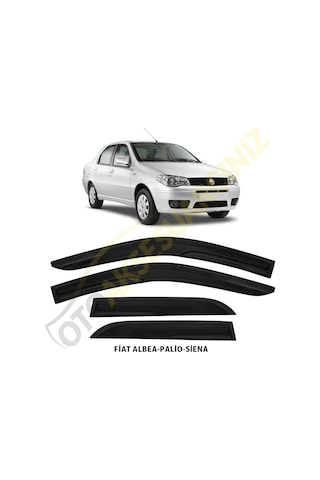 Fiat Albea Fiat Palio Fiat Siena Mügen Cam Rüzgarlığı 4 Lü Takım