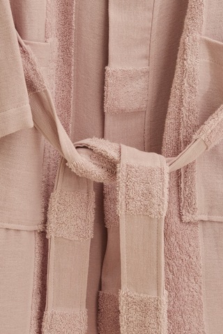 Kaşmir Home Zoe Muslin Bornoz Rose S-m Pembe