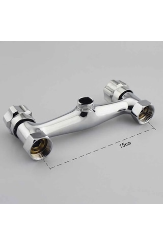 Dancemonkey Cbtx Duvar İçi Çift Kontrol Sıcak-soğuk Su Musluğu, Köşeli Banyo Mikser Vanası, Duş Bataryası Çok Renkli