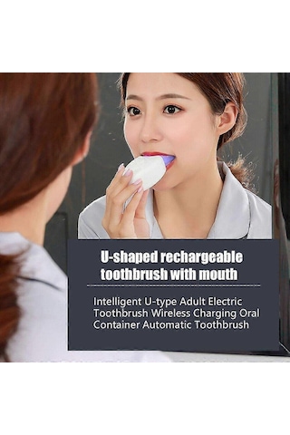 Diş Fırçası Diş Beyazlatma Nano Işık Kablosuz Otomatik 360 Elektrikli Sonic Diş Fırçası