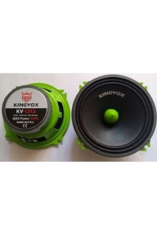 Kıngvox Kv-1313 13 Cm 600 Watt Midrange 90 Rms Takımı