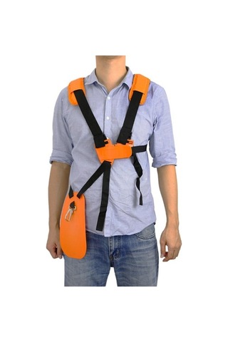 Pazly Yastıklı Strimmer Omuz Makinesi Kemer Kayışı Jms Giyotin Çift Biçme Ayarlanabilir Xo