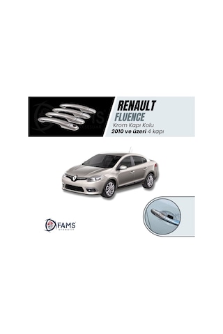 Famsotomotiv Renault Fluence Krom Kapı Kolu 4 Kapı 2010 Üzeri P. Çelik