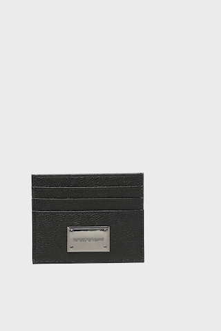 Emporio Armani Deri Logolu Kartlık Erkek Kartlık Em007046 Af13788 Uc001 Siyah SİYAH
