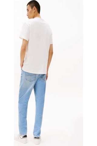 Tommy Hilfiger Tjm Reg Badge Tee Ext Beyaz
