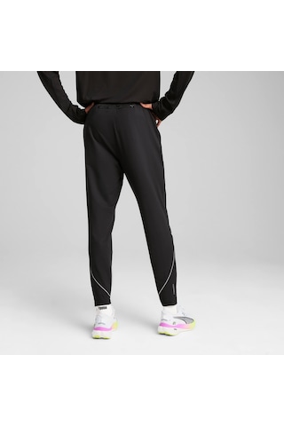 Puma Cloudspun Erkek Dar Paça Koşu Eşofman Altı 526637 01 Siyah