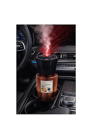 Araç Kokusu Ve Nemlendirici Difüzör - 120ml Ebony Esanslı - Usb Şarjlı Aromaterapi & Harika Oto Koku Standart Araç Kokusu Ve Nemlendirici Difüzör - 120ml Ebony Esanslı - Usb Şarjlı Aromaterapi & Harika Oto Koku Standart