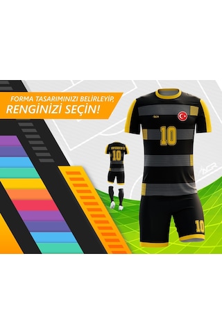 Acr Giyim Kişiye Özel Futbol Forması - Dizayn : Defter