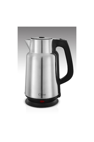 Kiwi KK-3334 2.2 L Paslanmaz Çelik 360° Kablosuz Gizli Rezistans Su Isıtıcı