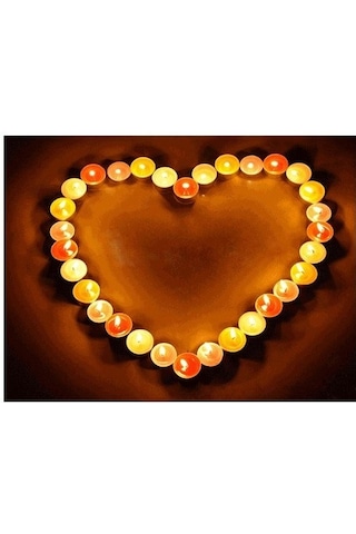 100 Lü Tea Light Mum Beyaz Tealight Mum