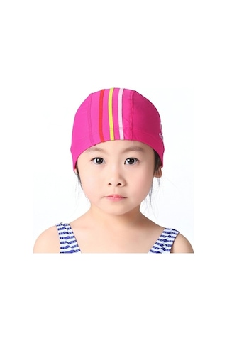 Dm 1101 Orta Yaş Çocuk Yazlık Derinleştirici Güneş Korumalı Yüzme Bonesi Sarı Sarı