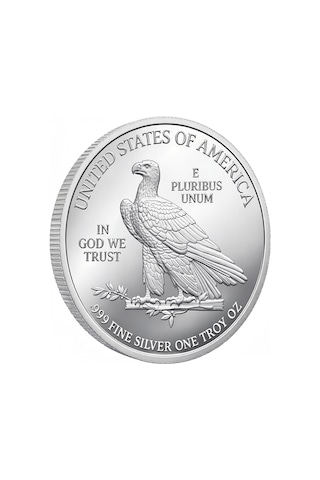 AgaKulche Amerikan Kartalı Gümüş Sikke Coin