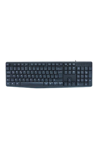 C-73 Kablolu Standart Wired Usb Klavye Türkçe Q