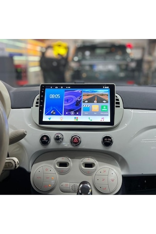 Fiat 500c 2k Görüntü Kalitesi Multimedya Sistemi 8+256 Myway 2008-2015 9"