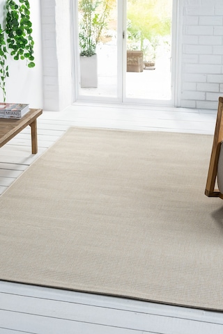 Mariesse Home Hav Toz Vermez Kolay Temizlenen Hasır Doku Sisal Halı 663-krem