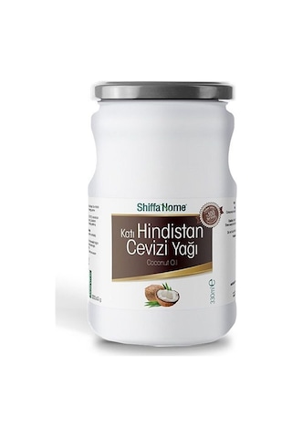 Shiffa Home Katı Hindistan Cevizi Yağı Soğuk Pres 330 ML Shiffa Home Katı Hindistan Cevizi Yağı Soğuk Pres 330 ML