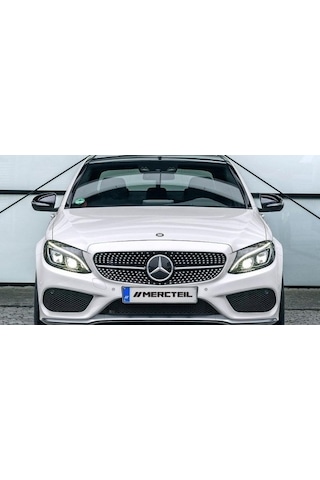 Mercedes W205 Diamond Amg Ön Panjur Izgara Seti 2014 / 2018 C Ser
