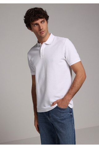 Colin's Colins Regular Fit Polo Yaka Düz Erkek Beyaz Kısa Kol Tişört Cl1079438 Q1.v1 Wht Beyaz