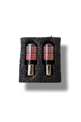 Led Park Stop Ampulü Kırmızı Park Fren Ampulü Kırmızı Çift Duylu