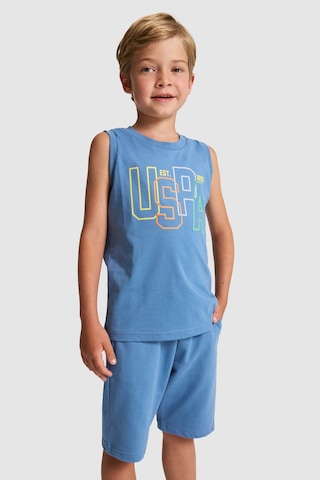 U.S. Polo Assn. Erkek Çocuk Mavi Pijama Takım 50328671-vr036