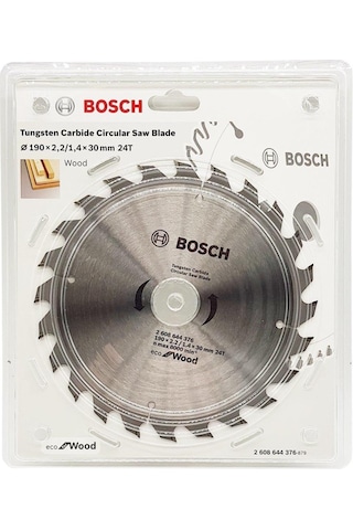 Bosch Eco For Daire Testere Sunta Kesme Bıçağı 190mmx 2.2 24diş