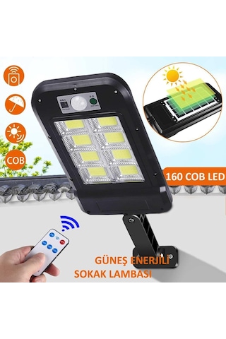 Technosmart 8 Gözlü Solar Güneş Enerjili Bahçe Aydınlatma Sokak L