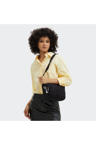Kipling Abanu M Zıp K.quılt Kadın Çapraz Çanta Kı3440-95r Siyah