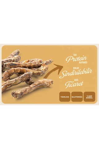Baffs Naturals Tavuk Boyun Doğal Organik Çiğnemelik Köpek Ödül Maması 100 G